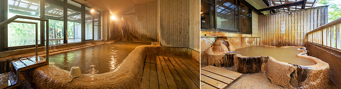 100%源泉かけ流し温泉